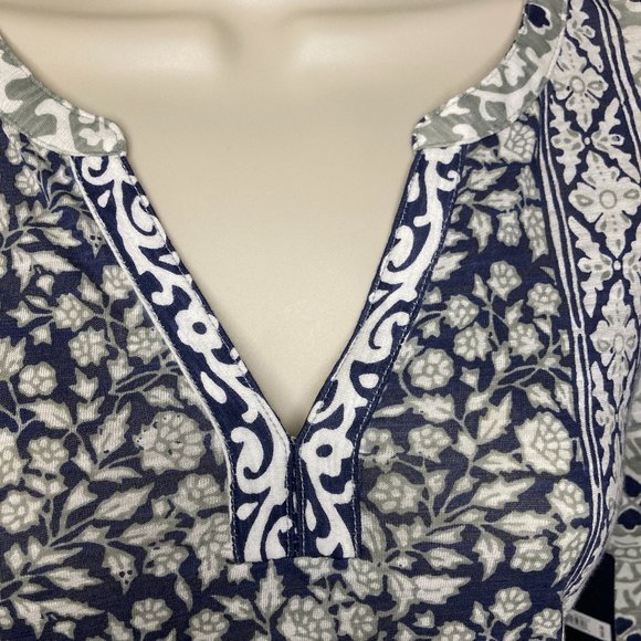 Lucky Brand | Boho Chic V-Neck Top BNWT $49.50 | X - Picture 6 of 8